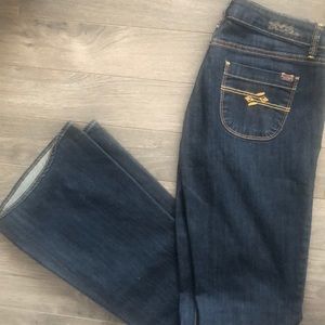 Buffalo David Bitton Francine Stretch Flare sz27